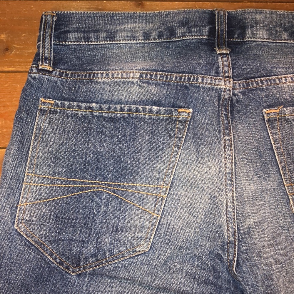 Express men’s jean shorts dark wash 30 - Picture 7 of 8